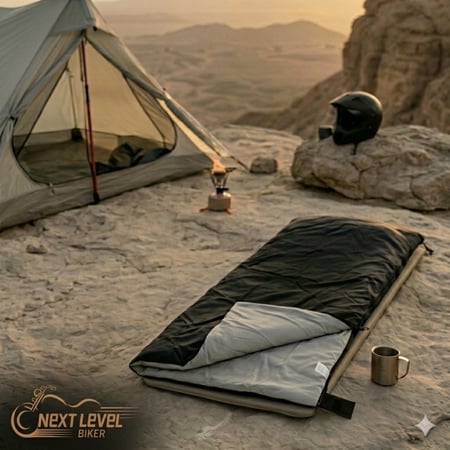 فراش نوم للتخييم "سليب باج" خفيف الوزن ومضغوط