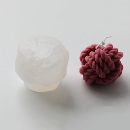 قالب سيلكون شكل غزل الصوف