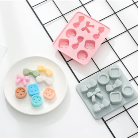 قالب سيلكون شمع مواليد أشاكل مختلفة