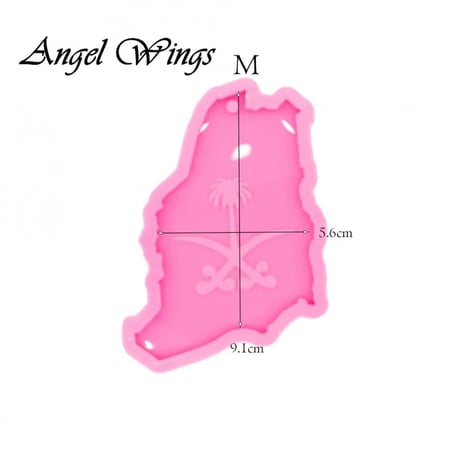 قالب سيلكون تاغات اليوم الوطني أشكال مختلفة