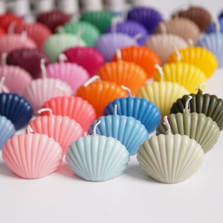 مجموعة ألوان شمع سائلة عدد 24 حبة ( 12 لون مكرر )