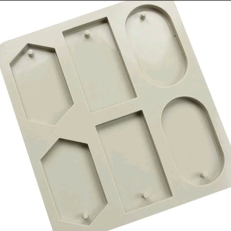 قالب شمع سيليكون تاغات