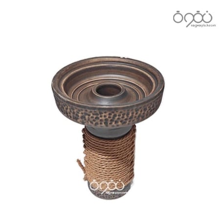 راس شيشه الماني واسع وعميق بني