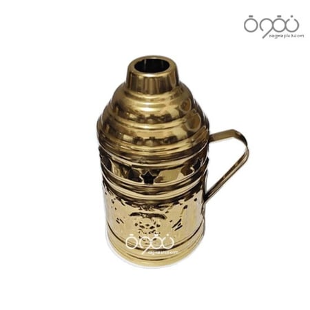 طربوش راس شيشة وسط ذهبي