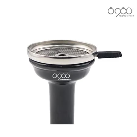 حامل فحم بقبضة جلد