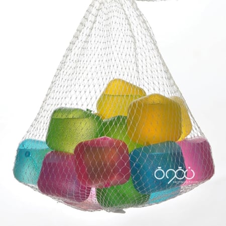 مكعبات ثلج بلاستيكية قابلة لاعادة الاستخدام 15 مكعب