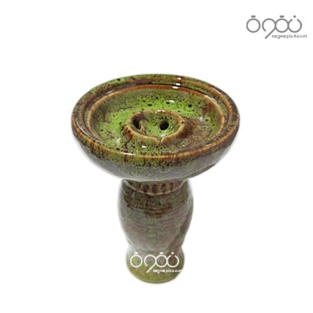 راس شيشه سيراميك مثقب اخضر