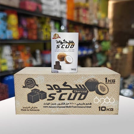 كرتون فحم مربعات سكود