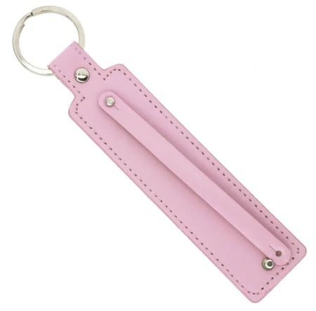 ميدالية مفاتيح وردي