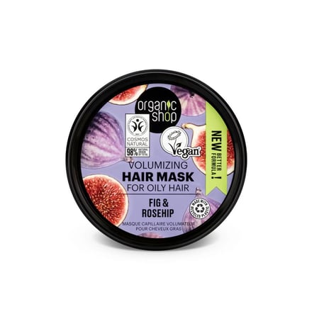 قناع الشعر للكثافة للشعر الدهني بخلاصة التين وثمار الورد 250 مل