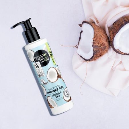 جل استحمام العناية اليومية بجوز الهند والشيا 280 مل