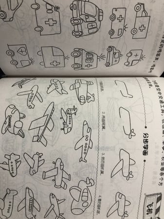 كتاب تعليم الرسم والتلوين  360 صفحة