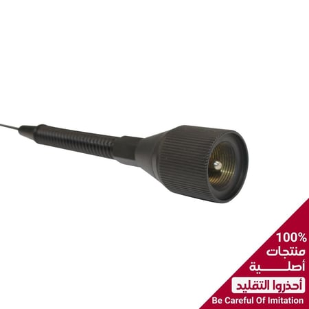 هوائي ماركة كوميت اليابانية 1/4λ  أسود سبرينق مقاوم للصدمات  CA-150S