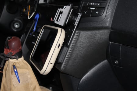 كودا قاعدة جلد أسود  تويوتا لاندكروزر  2008-2015 - 083535