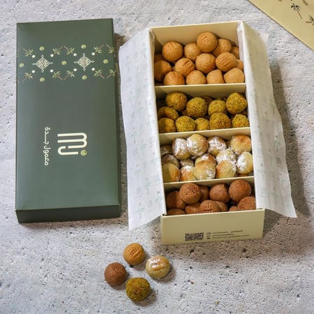 علبه معمول مشكل 4 نكهات (مجموعه رقم1)