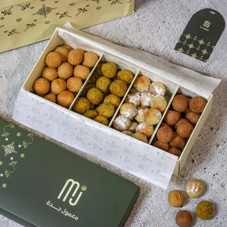 علبه معمول مشكل 4 نكهات (مجموعه رقم1)