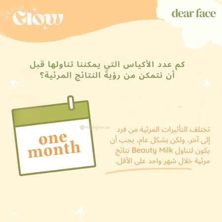 حليب الكولاجين بالشمام من بيوتي ميلك- Dear face Beauty Milk Melon