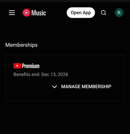اشتراك يوتيوب بريموم فردي سنة ( احذرو المتاجر النصابة )