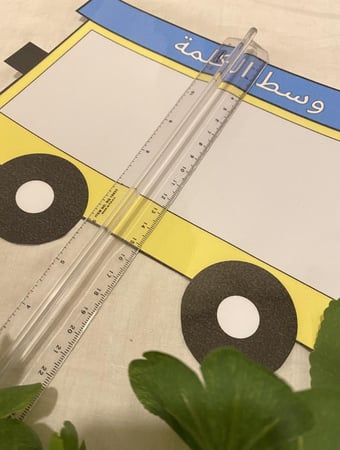 استراتيجية القطار لمواقع الحرف في الكلمة طباعة ملونة ومغلفة حراريًا ومزودة بمغناطيس