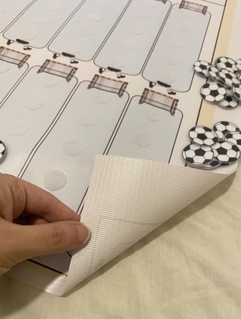 لوحة كرات التميز في بنان الطفولة للاولاد