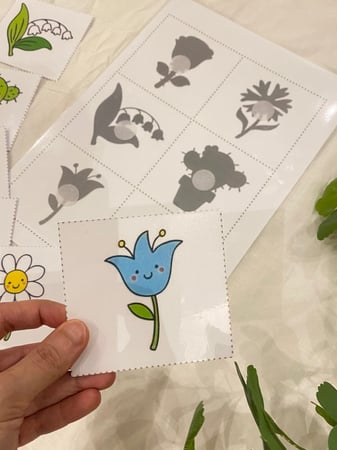 نشاط إدراكي مناسب لمفهوم الزراعة ( وحدة الماء ، الرمل ، الأيدي ) مقاس A4 طباعة ليزر ومغلفة حراريا 6 قطع مزودة بشك شاك للصق ..