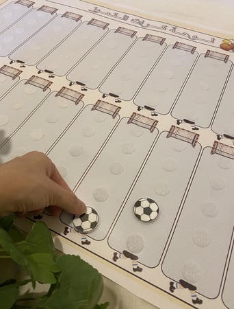 لوحة كرات التميز في بنان الطفولة للاولاد