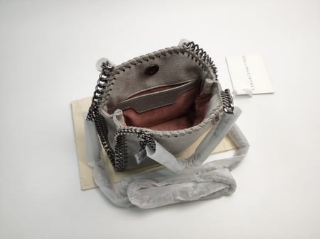 رمادي غامق- ستيلا مكارتني-Stella McCartney Falabella