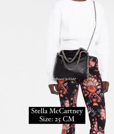 رمادي غامق- ستيلا مكارتني-Stella McCartney Falabella