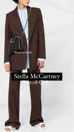 رمادي غامق- ستيلا مكارتني-Stella McCartney Falabella