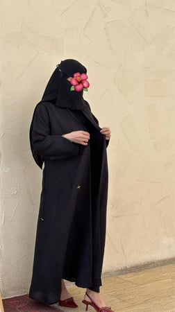 لينن نص كلوش مع نجمات بخطوط مميزه