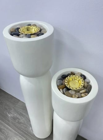 طقم مباخر استقبال طويلة حبتين