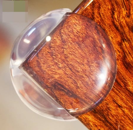 واقيات الزوايا للأطفال (12 قطعة) ، لحماية الاطفال والكبار من الزوايا الحادة باللون الشفاف ، مع شريط لاصق وقوي