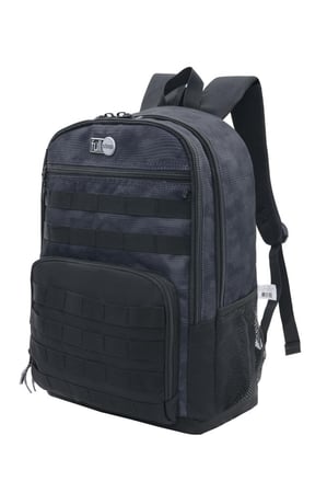 فل ستوب شنطة ظهر18"مع مقلمية جيشي اسود