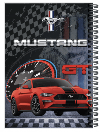 موستنج - دفتر بلاستيك لامع 40ورقة A5