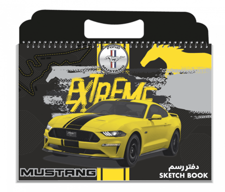 موستنج,دفتر رسم,كراسة رسم,كراسة,mustang,sketchbook,سكيتش