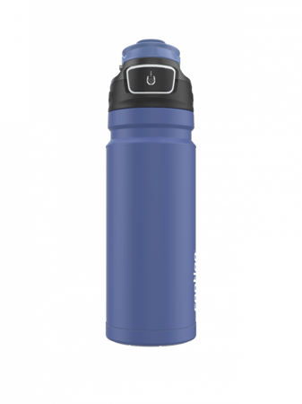 كونتيجو زمزمية بلاستك 1 لترشفاف رصاصي