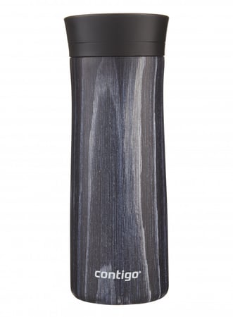 كونتيجو كوب كونتيجو كوب حراري اوتوسيل 420 مل، كوب ستانلس ستيل معزول، كوب للمشروبات الباردة والساخنة، خالٍ من مادة BPA، مانع للتسرب - خشبي نيليخشبي موف