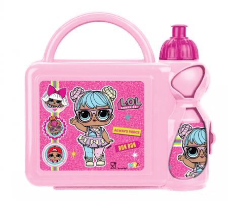 لول,زمزمية,علبة غداء,lol,water bottle,lunch box,قرطاسية