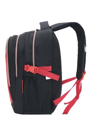 موستنق شنطة ظهر18"مع مقلمية احمر بشعار