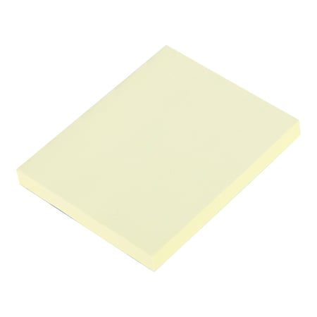 ديلي ورق ملاحظات لاصق 4*3 انش (101*76 ملم) , لتدوين الملاحظات , قوائم المهام , 100 ورقة صفراء