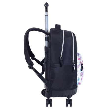 بوز شنطة ترولي18"مع مقلميةاسود ورود