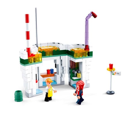 سلوبان قطع تركيب زاوية مطعم عصيرات 289 قطعة