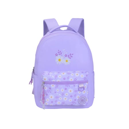 بوز ششنطة ظهر17"مع مقلمية زهور بنفسجي