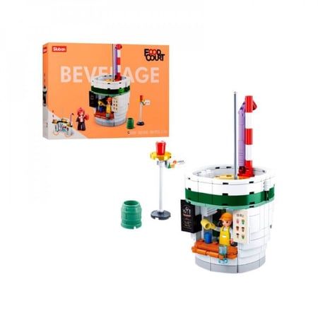 سلوبان قطع تركيب زاوية مطعم عصيرات 289 قطعة