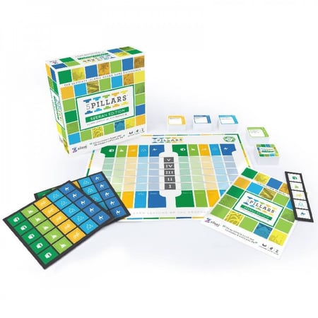 لعبة الأركان الخمسة الإسلامية التنافسية (إنجليزي) إصدار السيرة ، تعلم دروس النبي ، للأعمار من 10 سنوات فما فوق