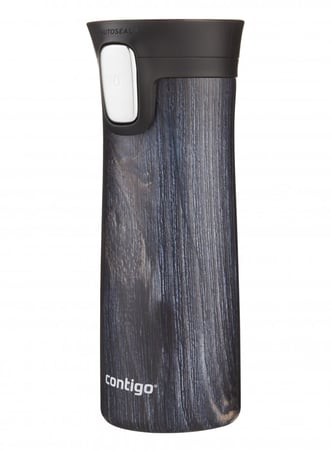 كونتيجو كوب كونتيجو كوب حراري اوتوسيل 420 مل، كوب ستانلس ستيل معزول، كوب للمشروبات الباردة والساخنة، خالٍ من مادة BPA، مانع للتسرب - خشبي نيليخشبي موف
