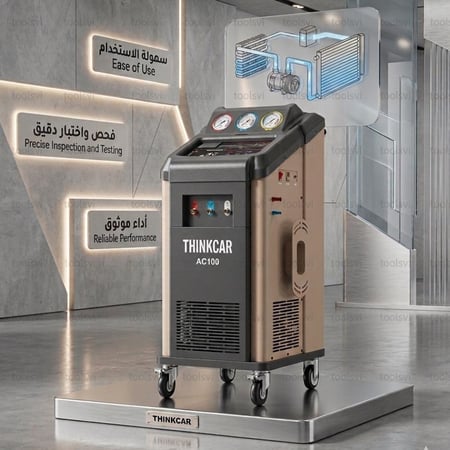 THINKCAR AC100 pro v3 مكينة الفريون