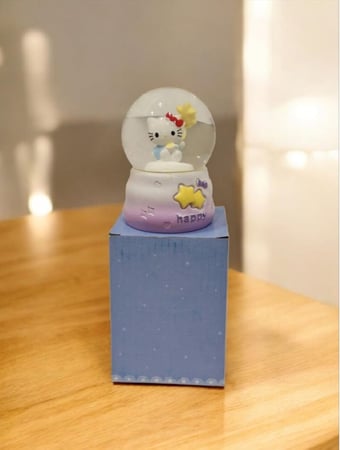 بلورة هيلوكيتي مضيئة من الزجاج الكريستالي