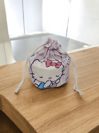 رول مناديل قطنية سميكة شخصية هيلوكيتي متعددة الاستخدام