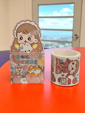 شريط لاصق برسوم كرتونية